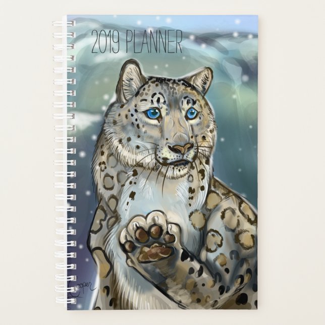 Snow Leopard Planer (Vorderseite)