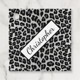 Snow Leopard Printfavorit Tags Geschenkanhänger