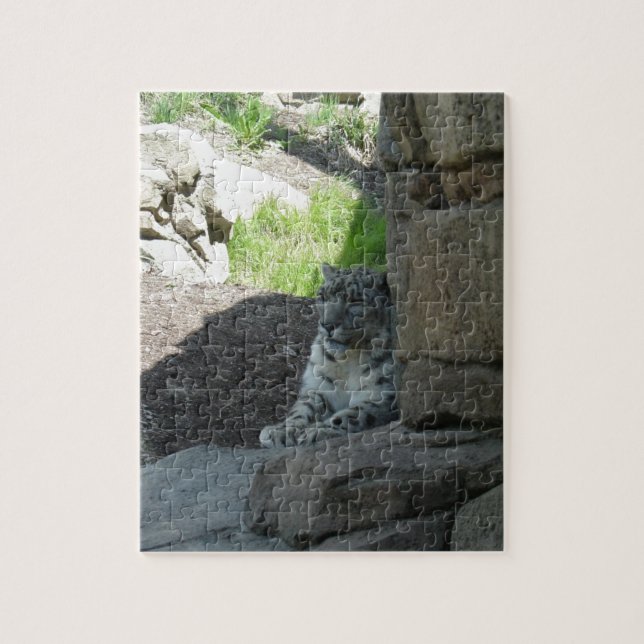 Snow Leopard Puzzle (Vertikal)