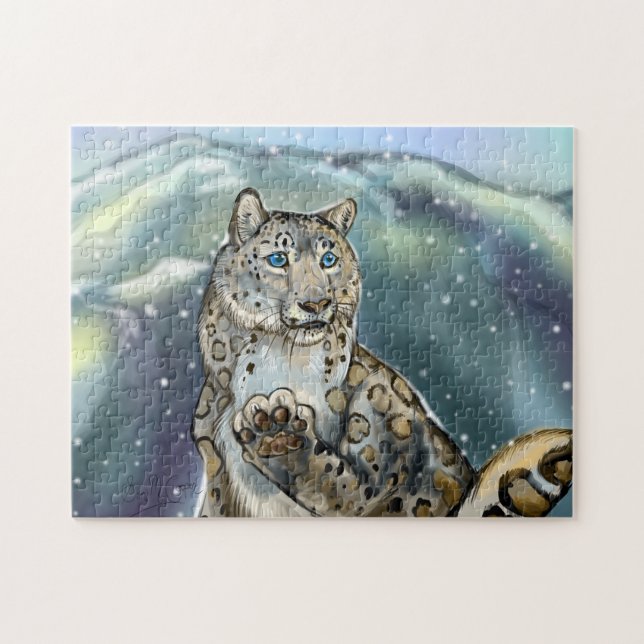 Snow Leopard~puzzle Puzzle (Horizontal)