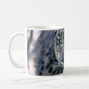 Snow Leopard-Schließung Kaffeetasse