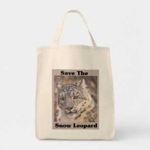 Snow Leopard Tragetasche