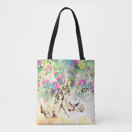 Snow leopard tropische Blume Hawaiianisches Tier