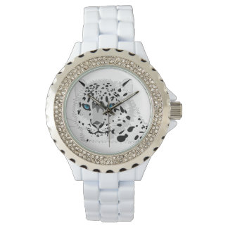 Snow Leopard Watch Armbanduhr