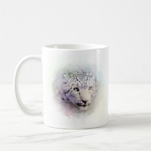 Snow Leopard Wildlife Coffee Tasse