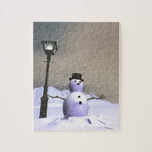 Snow Man Puzzle (Vertikal)