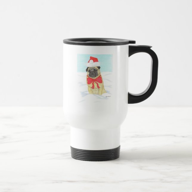 Snow Mops Travel Mug Reisebecher (Rechts)