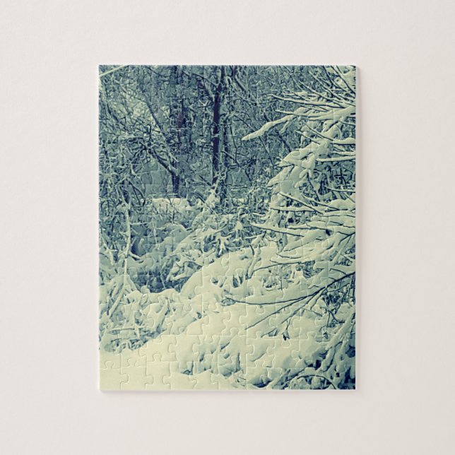 SNOW ON THE BRANCHES  PUZZLE (Vertikal)