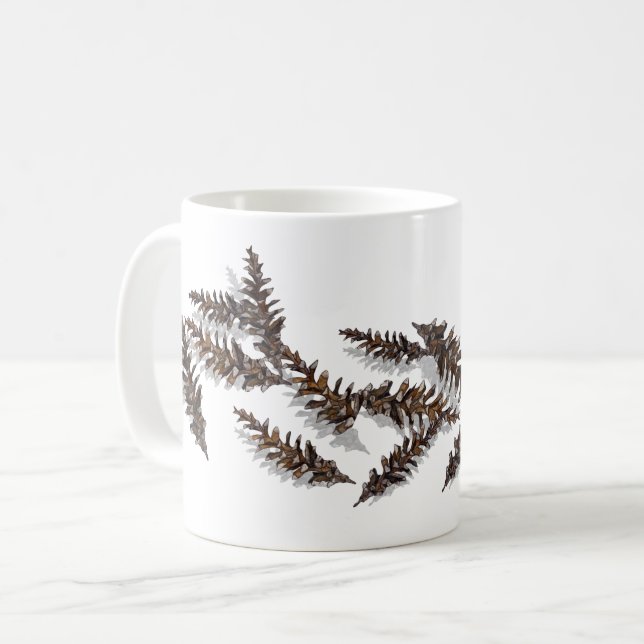 Snow Pinecone Tasse (Vorderseite Links)