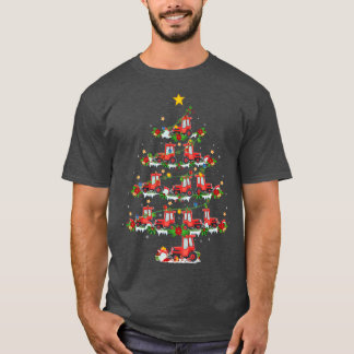 Snow Plough Lover Xmas Matching Santa Snow Plow Ch T-Shirt