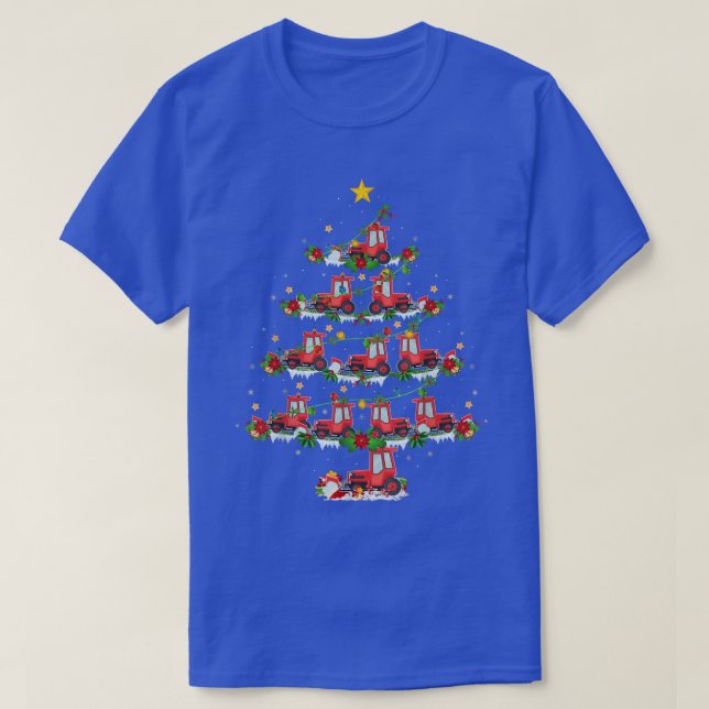 Snow Plough Lover Xmas Matching Santa Snow Plow Ch T-Shirt (Design vorne)