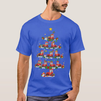 Snow Plough Lover Xmas Matching Santa Snow Plow Ch T-Shirt