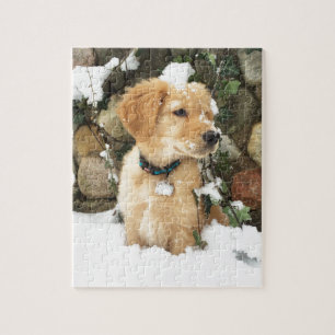 Snow Puppy Puzzle