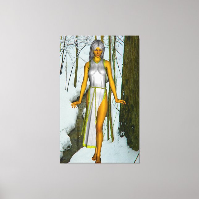 Snow Queen Leinwanddruck (Vorderseite)