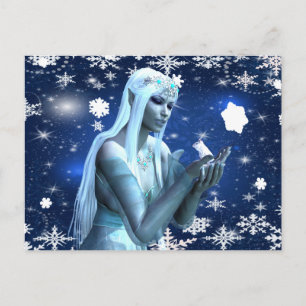 Snow Queen Postkarte