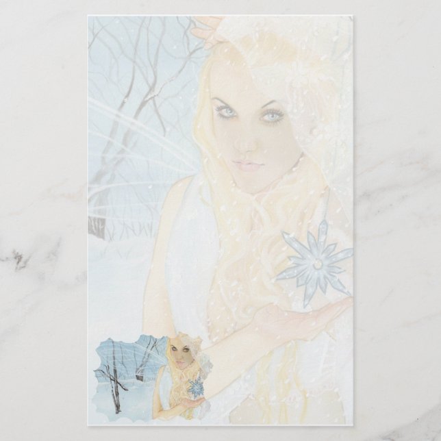 Snow Queen Stationery Briefpapier (Vorderseite)