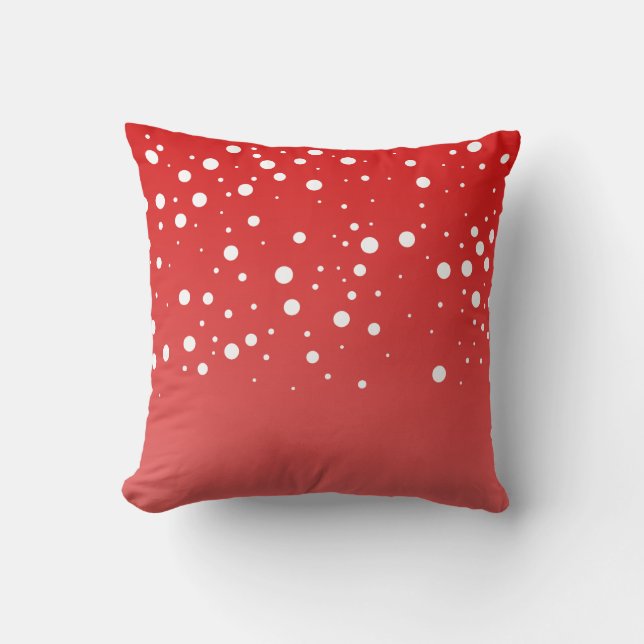 Snow Red Pillow Kissen (Vorderseite)