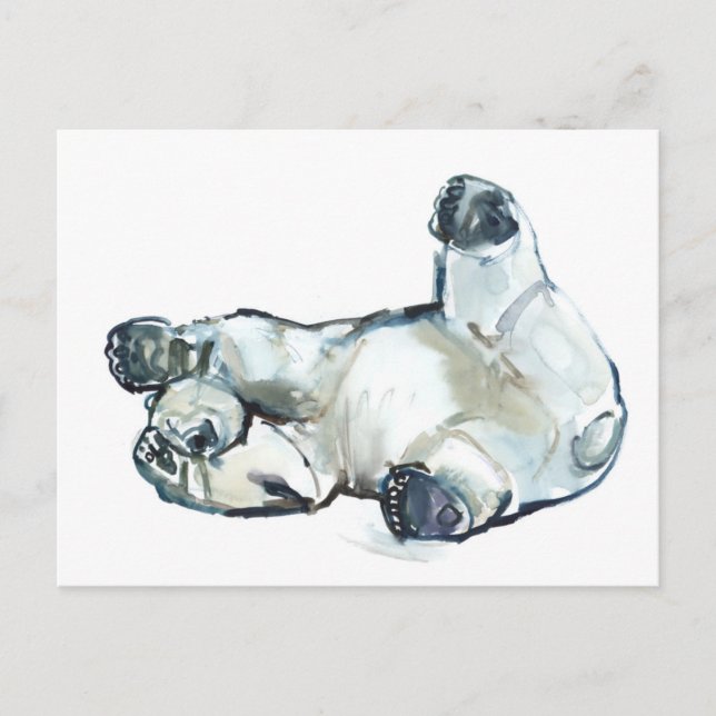 Snow Rub Postkarte (Vorderseite)