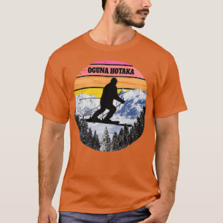 Snow Ski Oguna Hotaka Skigebiet Honshu Insel T-Shirt