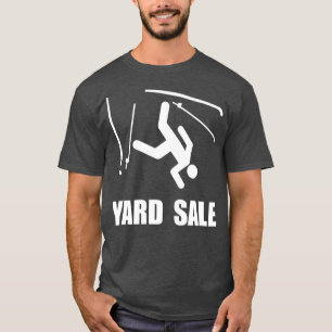 Snow Ski Yard Sale Funny T-Shirt