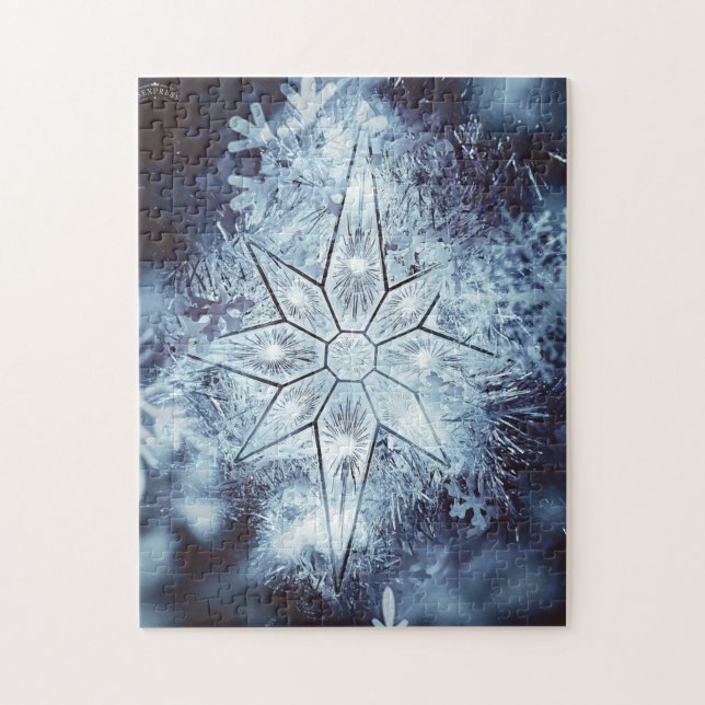 Snow-Star-Rätsel Puzzle (Vertikal)
