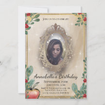 Snow White Fairy Tale Magic Mirror Foto