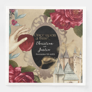 Snow White Magic Mirror Fairy Tale Serviette