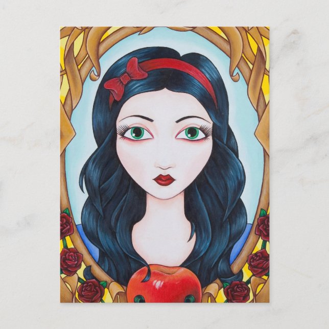 Snow White Postkarte (Vorderseite)