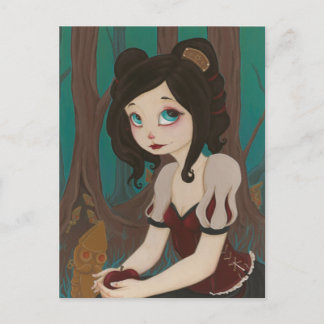 Snow White - SteamPunK Fairy Tale PostCard Postkarte