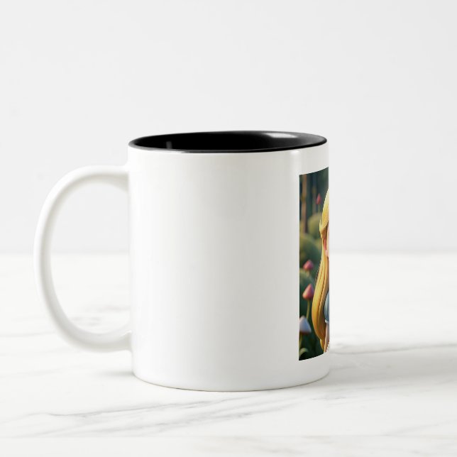 Snow White Zweifarbige Tasse (Links)