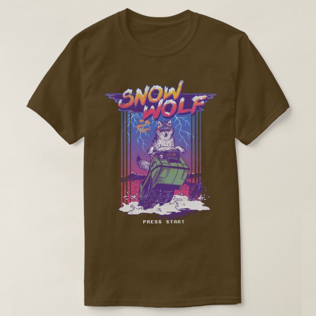 Snow Wolf T-Shirt (Design vorne)