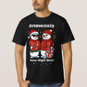 Snowasis Some Might Sleigh Weihnachtspulli T-Shirt