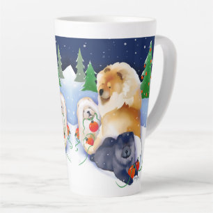 SNOWBABIES Chow 2020 Holiday-Tasse Milchtasse
