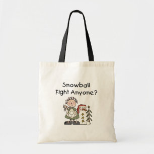 Snowball Fight Tshirts und Geschenke Tragetasche