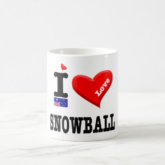 SNOWBALL - Ich liebe - Kaffeetasse