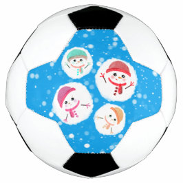 Snowball und Snowman Blue Fußball