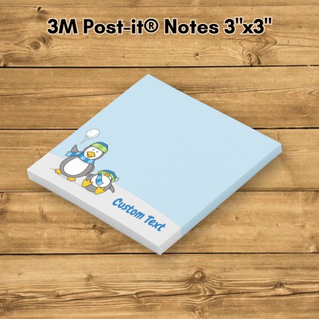 Snowballpinguine Post-it Klebezettel (Von Creator hochgeladen)