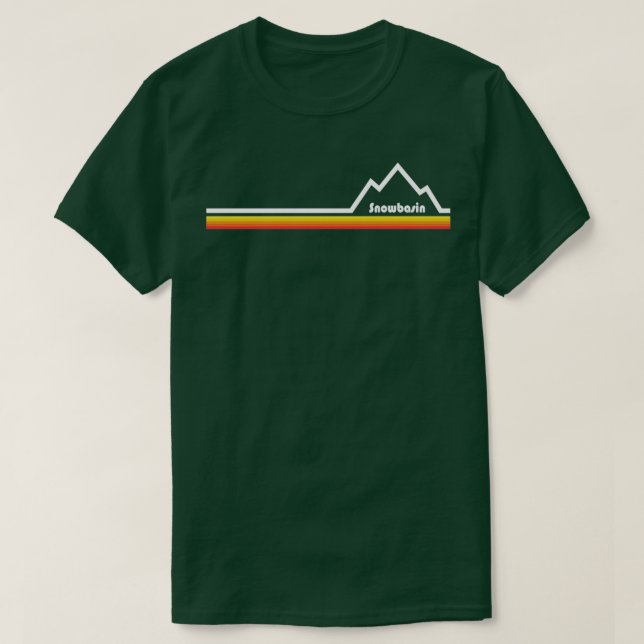 Snowbasin Utah 1 T-Shirt (Design vorne)