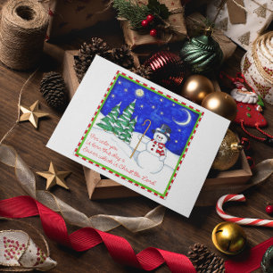 Snowbear Christmas Card Feiertagskarte