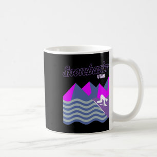 Snowbecken Sun Valley Utah Usa Ski Resort Snowboar Kaffeetasse
