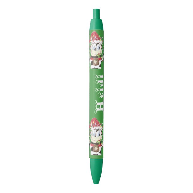 Snowbell personalisierter Xmas-Stift Kugelschreiber (Vorderseite Vertikal)