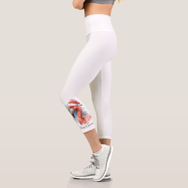 Snowbird Flamingo, Brauch Capri Leggings (Links)