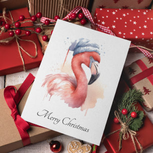 Snowbird Flamingo, Brauch Feiertagskarte