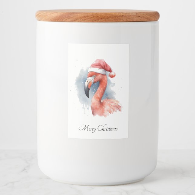 Snowbird Flamingo, Brauch Lebensmitteletikett (Vorderseite)