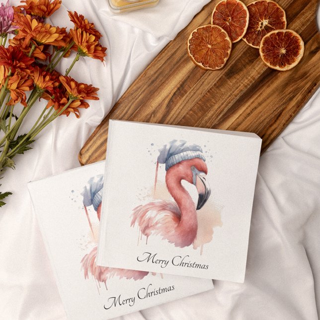 Snowbird Flamingo, Brauch Serviette (Von Creator hochgeladen)