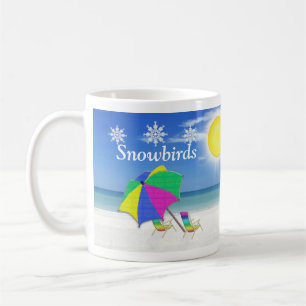 Snowbird-Geschenke, setzen Themed Tassen auf den