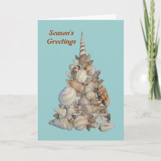 Snowbird SeaShell-Karte Feiertagskarte