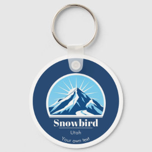Snowbird Utah USA Geschenk Souvenir Schlüsselanhänger