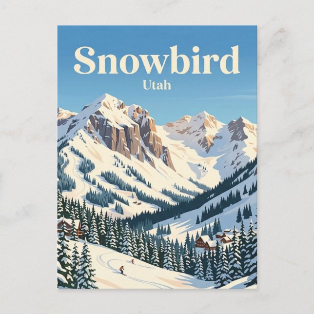 Snowbird, Utah, USA Postkarte (Vorderseite)
