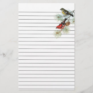 Snowbirds auf Blau gezeichnetem Papier